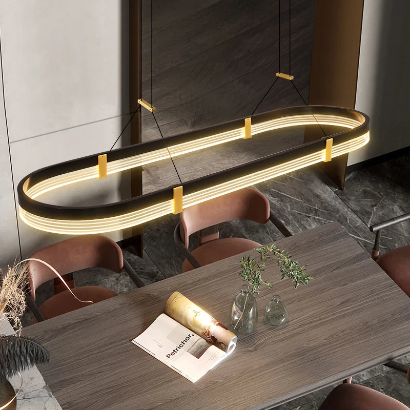 lustre design moderne pour espace créatif et convivial