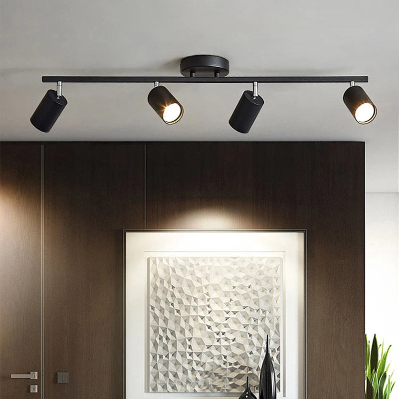 Spot Plafond Salon Dressing Rail Éclairage Surface Chambre Vitrine