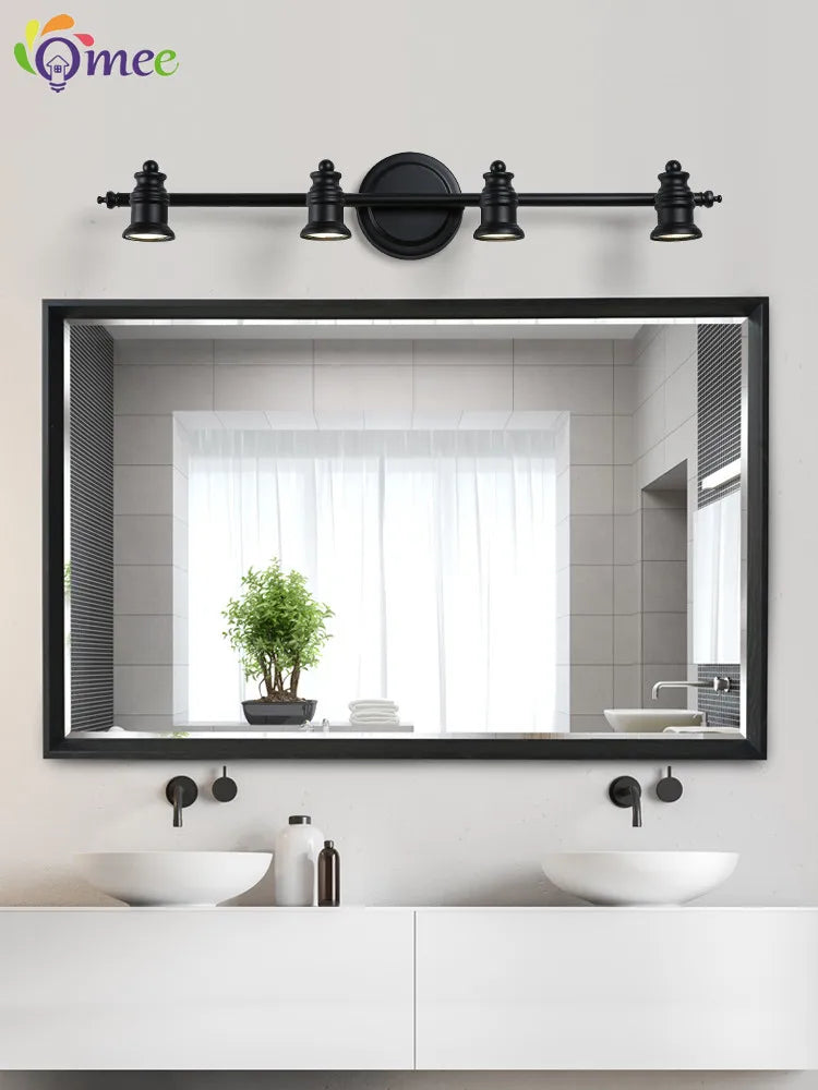 (Ampoules gratuites) Applique murale Led américaines pour miroir de salle de bains