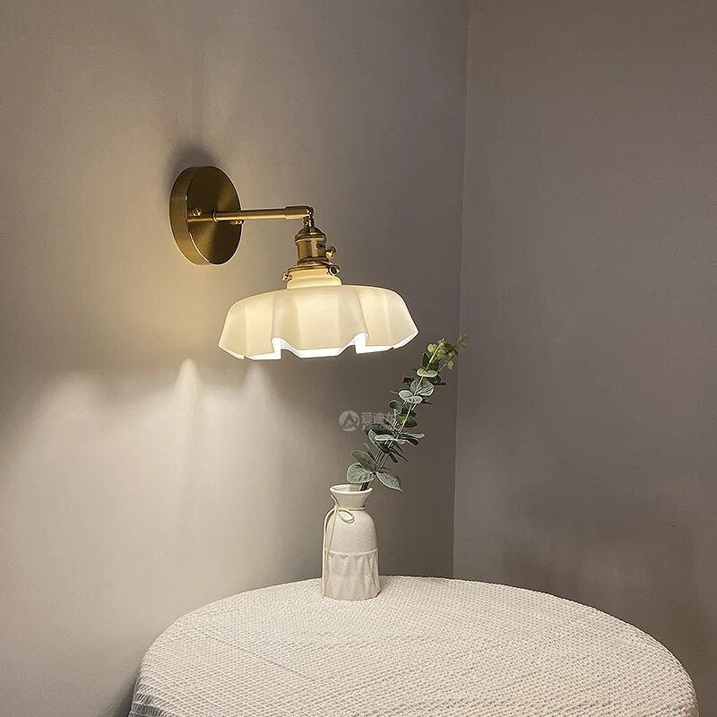 applique murale led nordique verre wandlamp 2021