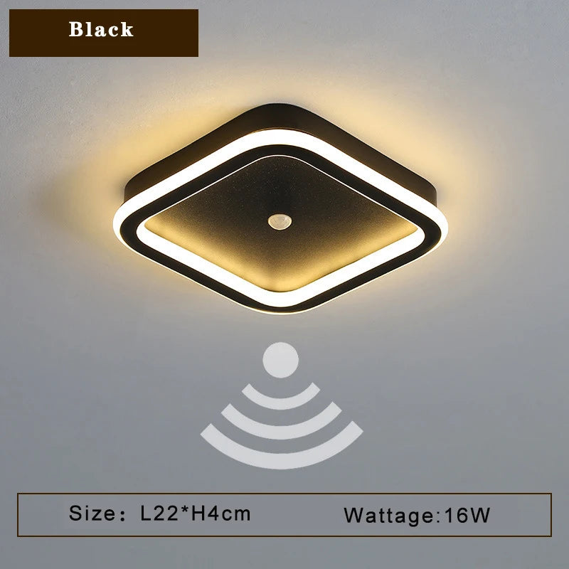 plafonnier led avec détecteur de mouvement pir idéal pour intérieur