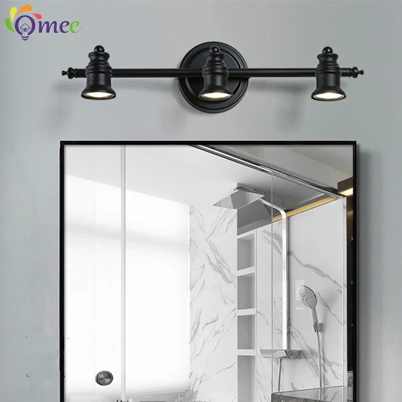 (Ampoules gratuites) Applique murale Led américaines pour miroir de salle de bains