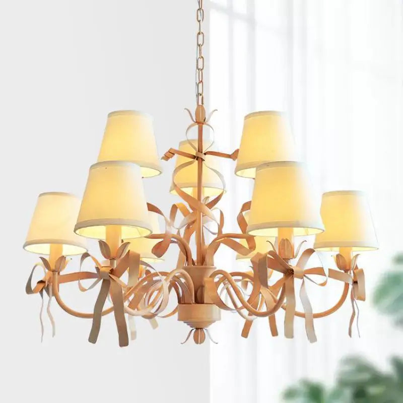 lustre led style européen pour chambre de princesse