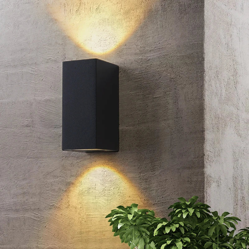 Applique murale éclairage extérieur étanche IP54 porche moderne balcon terrasse lampe applique décoration de jardin éclairage mural