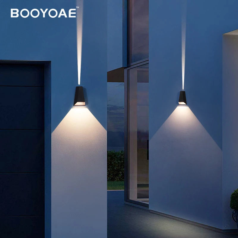 Appliques murales extérieures escalier balcon maison jardin porche allée porte d'entrée porte de garage porche terrasse Applique murale étanche