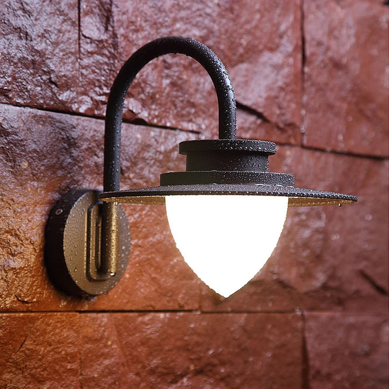 Applique murale extérieure lampe de terrasse 110V décoration éclairage étanche porche jardin porche décoration porte d'entrée terrasse applique murale