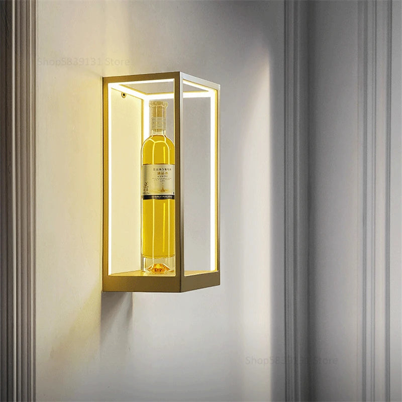 applique murale led moderne cube créatif décoration murale