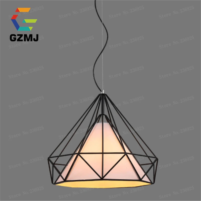 suspension vintage loft industriel style campagnard américain