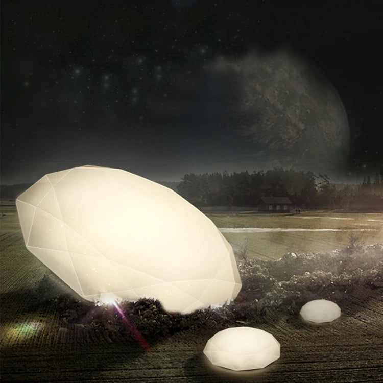 plafonnier nordique diamant étoile ciel leds acrylique moderne