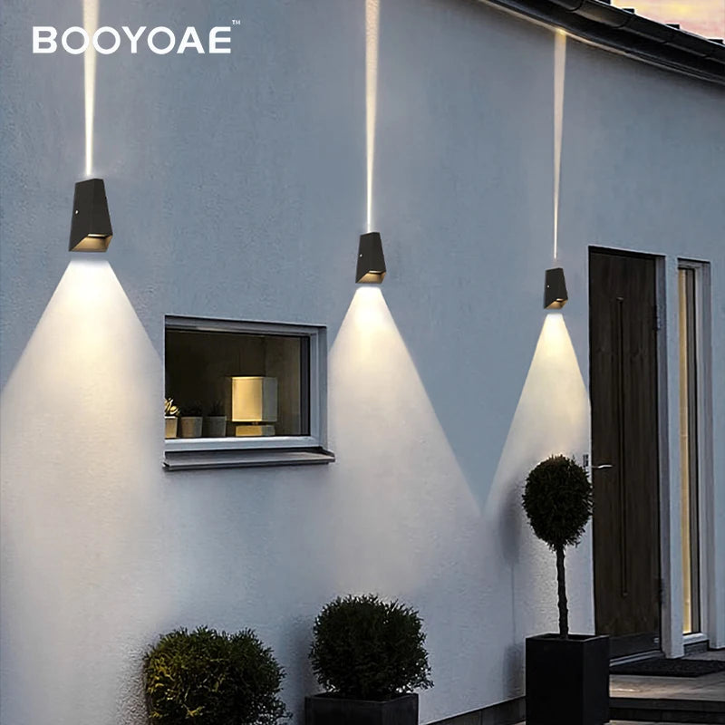 Appliques murales extérieures escalier balcon maison jardin porche allée porte d'entrée porte de garage porche terrasse Applique murale étanche