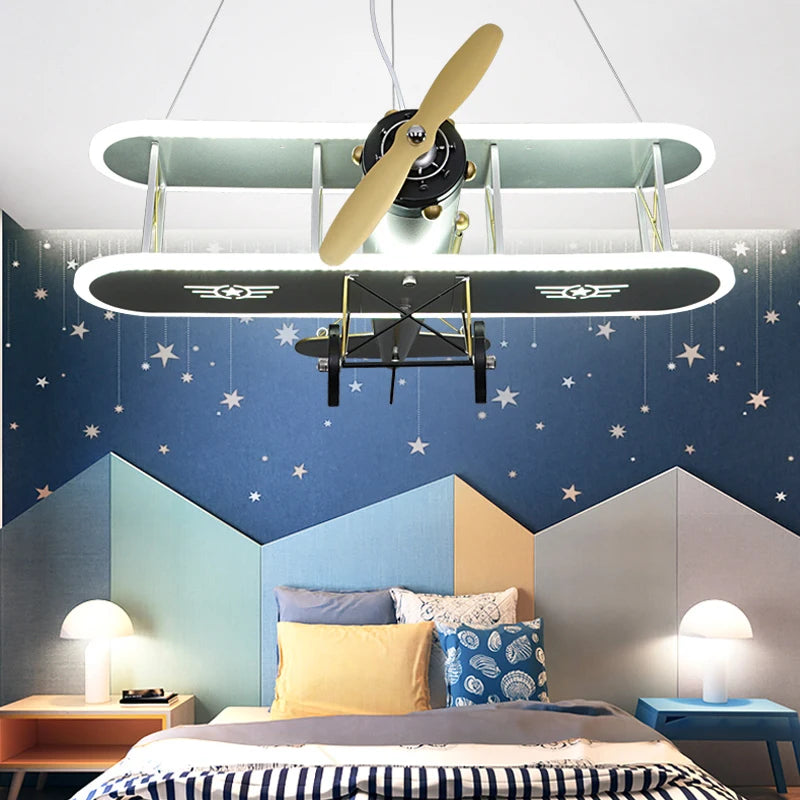 Nordique enfants garçon chambre décorative salle à manger led plafonniers lampes suspendues éclairage intérieur éclairage intérieur plafonnier
