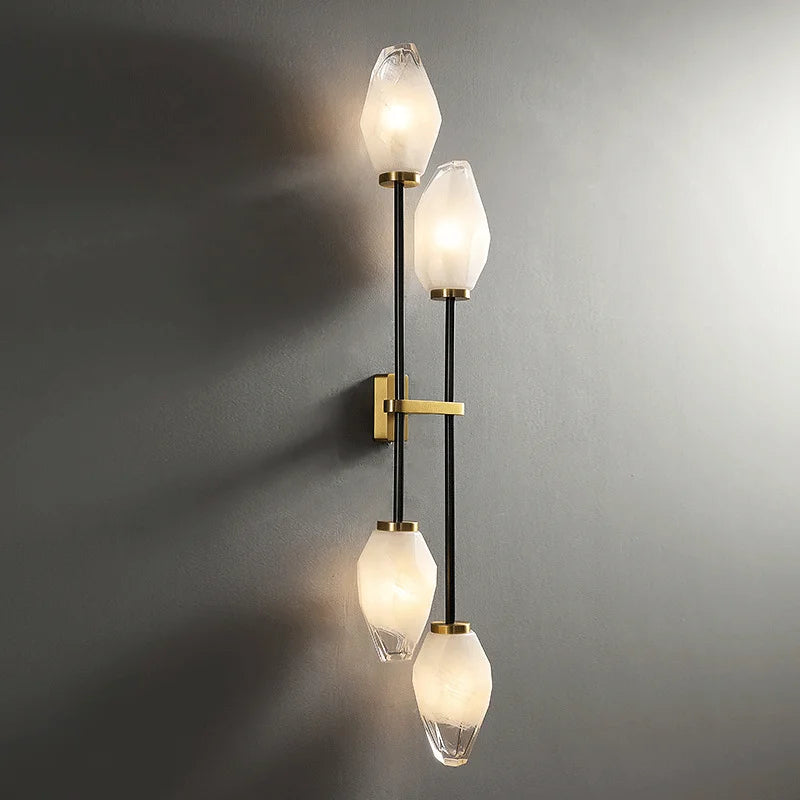 applique murale en cuivre design nordique moderne pour décoration intérieure