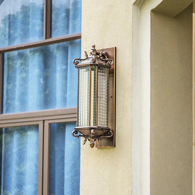 applique murale Vintage extérieur porche lumière rétro étanche E27 éclairage maison européenne porte jardin couloir extérieur