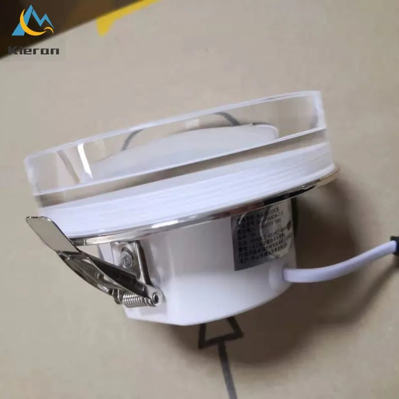 plafonnier led en cristal spot intégré luminaires