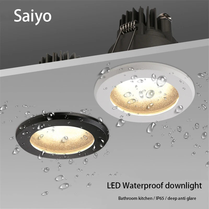 spot led étanche en aluminium pour éclairage intérieur extérieur