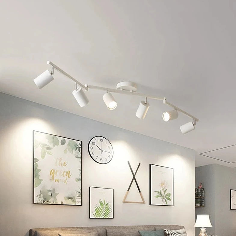 Spot Plafond Salon Dressing Rail Éclairage Surface Chambre Vitrine