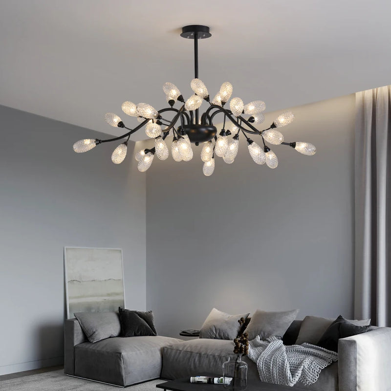 plafonnier led suspendu design moderne luminaire décoratif d'intérieur