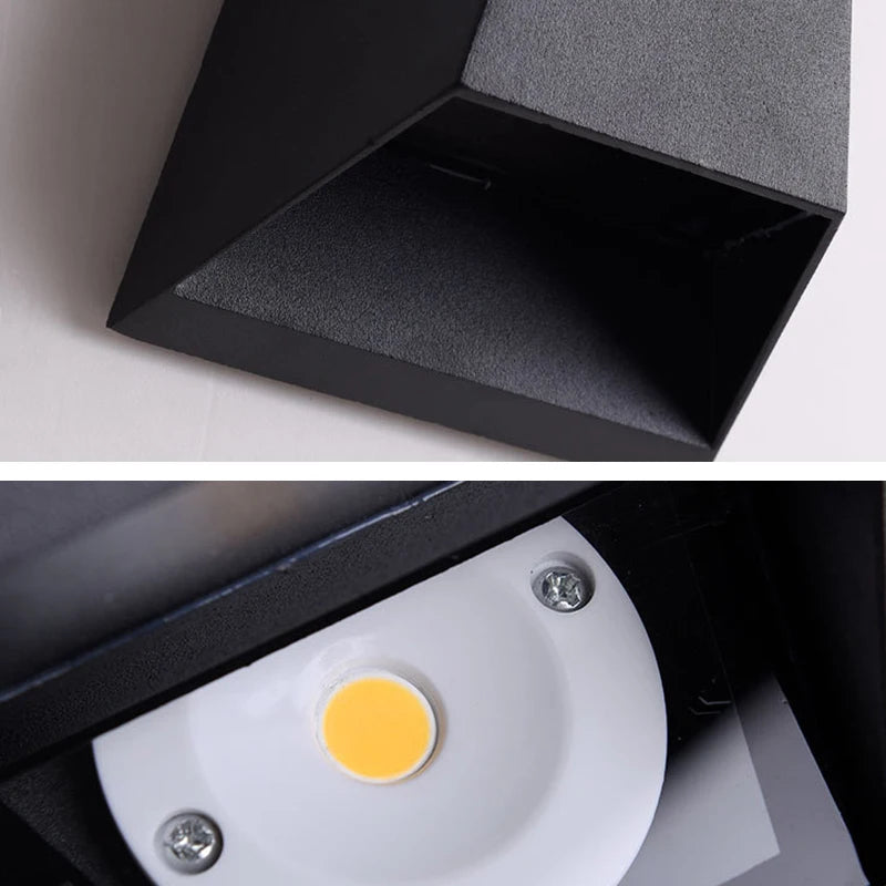 Appliques murales extérieures escalier balcon maison jardin porche allée porte d'entrée porte de garage porche terrasse Applique murale étanche