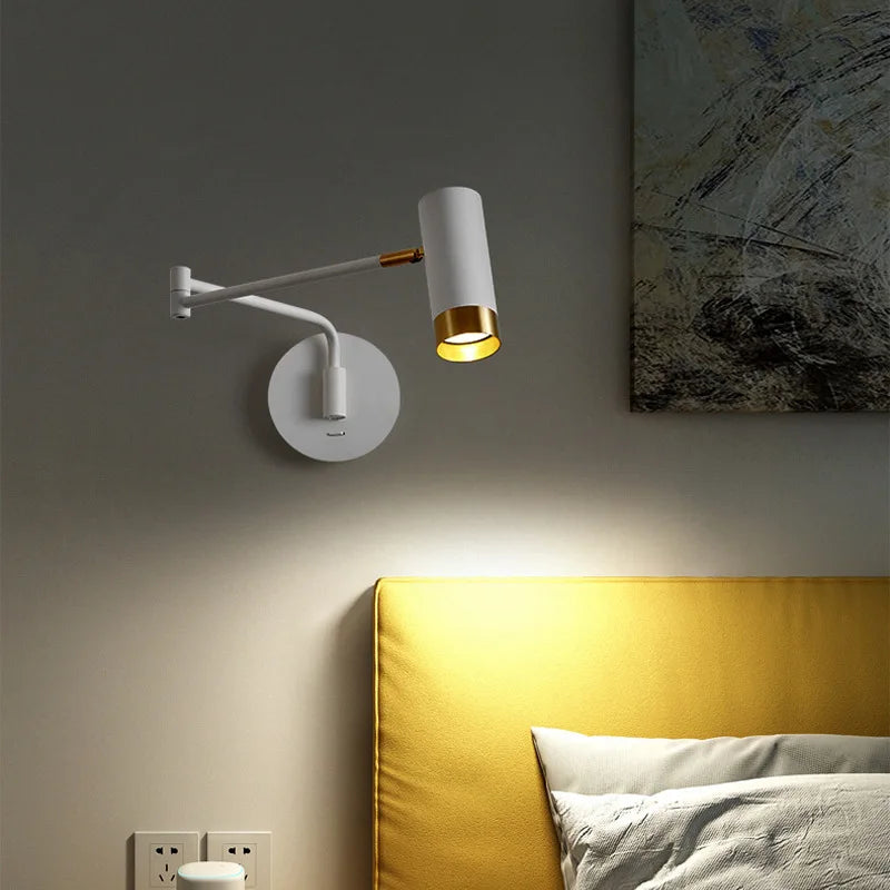 applique murale moderne lampe de lecture astronaute éclairage décoratif