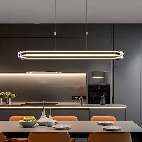 lustre design led moderne pour éclairage intérieur