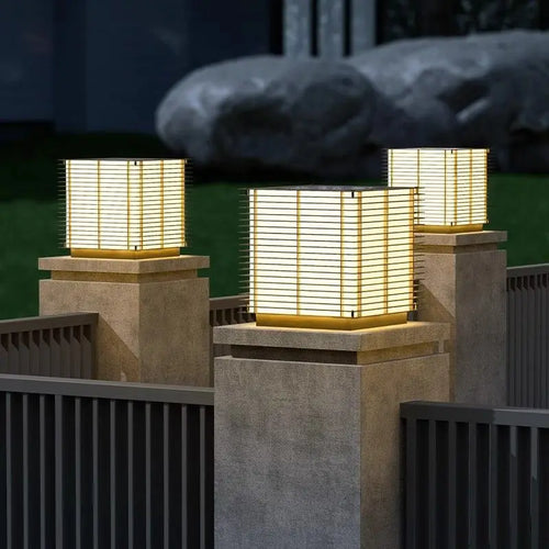 lampe de jardin solaire lumineuse pour extérieur décorative et étanche