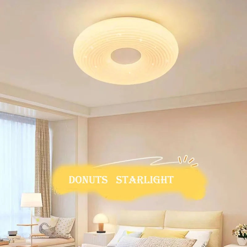 plafonnier led étoile doux pour enfants protection des yeux