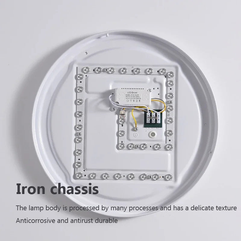 plafonnier led créatif en forme de lune design moderne décoratif