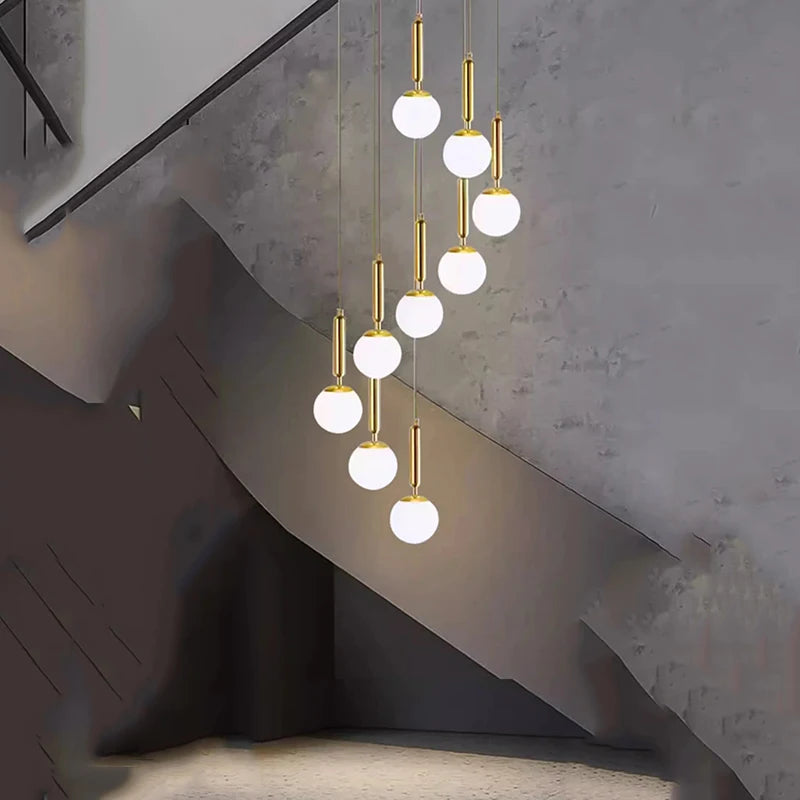 Lustres de décoration nordique pour salle à manger lustre lampes suspendues lampes suspendues pour plafonnier éclairage intérieur