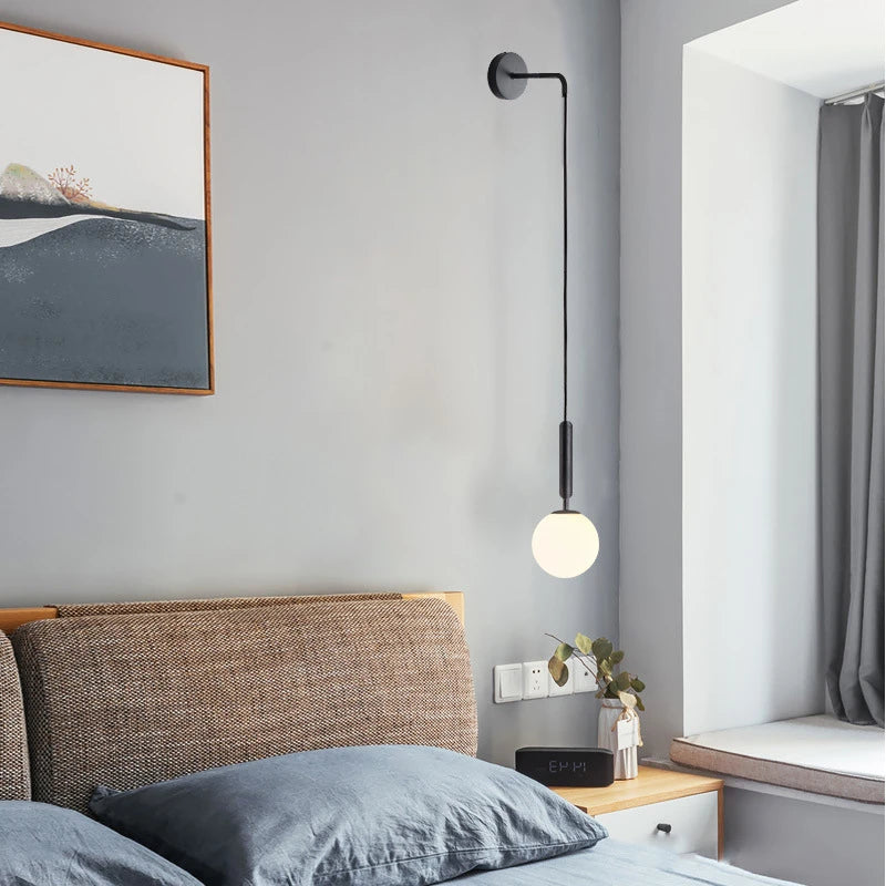 applique murale led moderne simple style nordique décoratif luxe