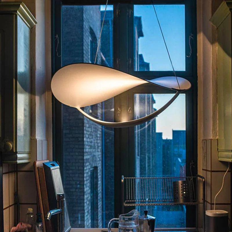 Lustre led en métal design italien moderne décorative