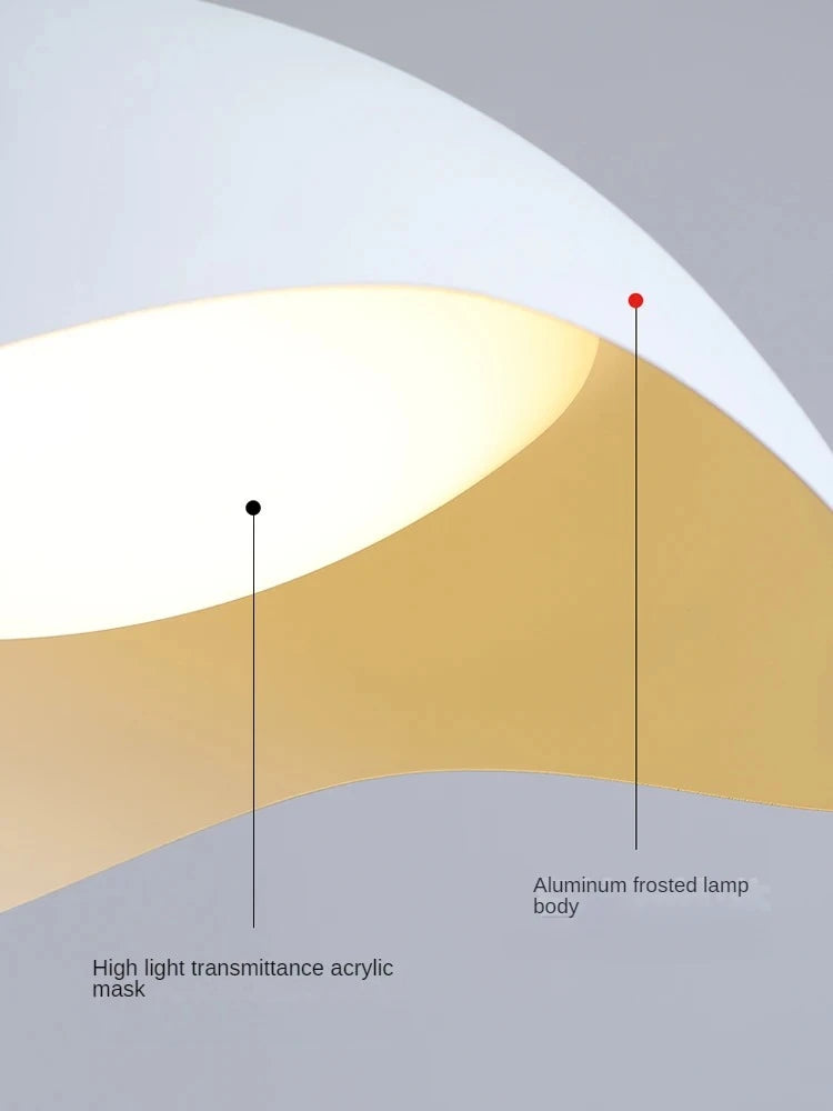 lustre nordique créatif lumineux décoratif pour intérieur moderne