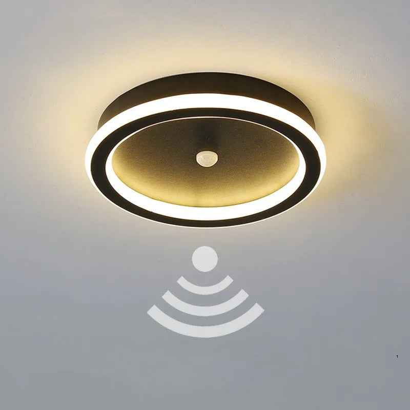 plafonniers led intelligents à capteur de mouvement domestiques