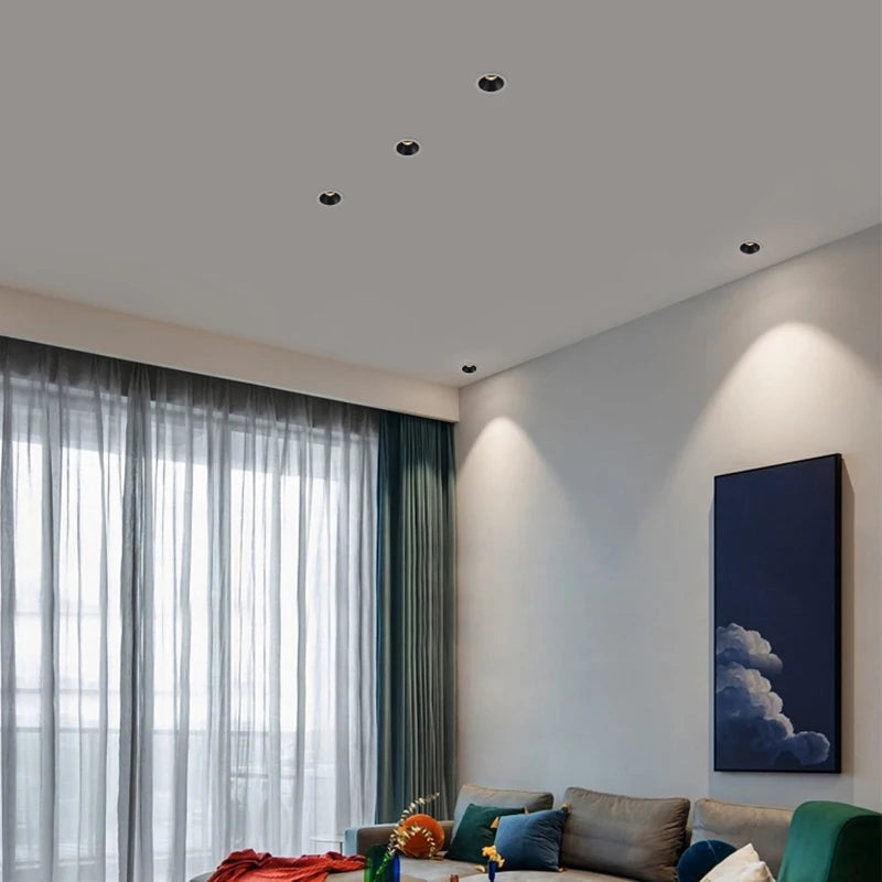 projecteurs led encastré spot foco lampe en aluminium