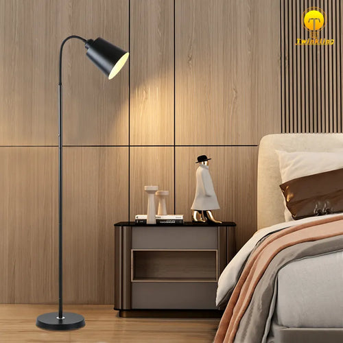 Lampadaire nordique minimaliste réglable lampadaires LED pour chambre salon bureau d'étude décor à la maison canapé lumière