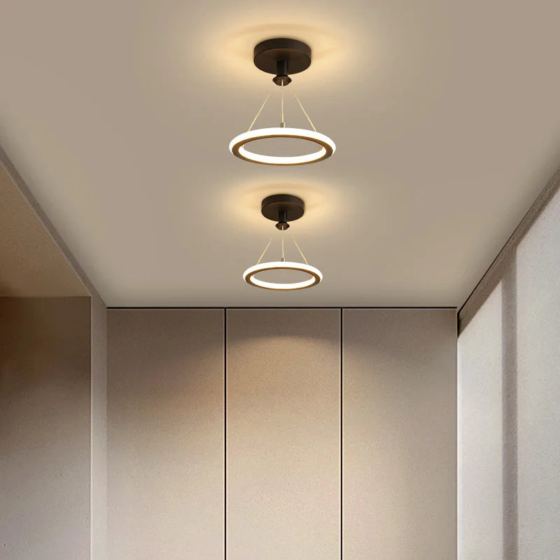 plafonnier LED moderne nordique rond