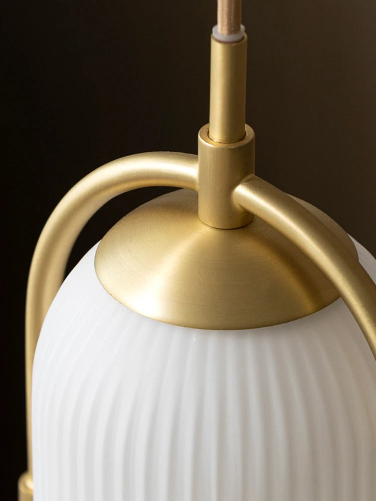 lustre industriel moderne en verre et métal pour décoration intérieure