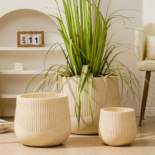 moule en silicone pour pot de fleurs en béton