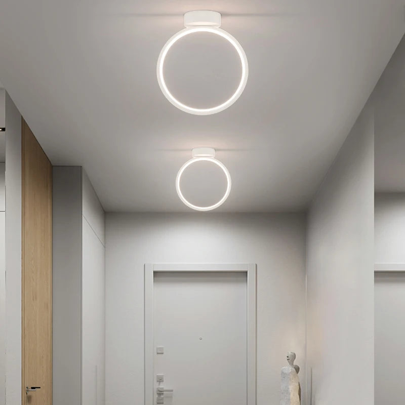 plafonnier led encastré moderne étoile allée salon entrée