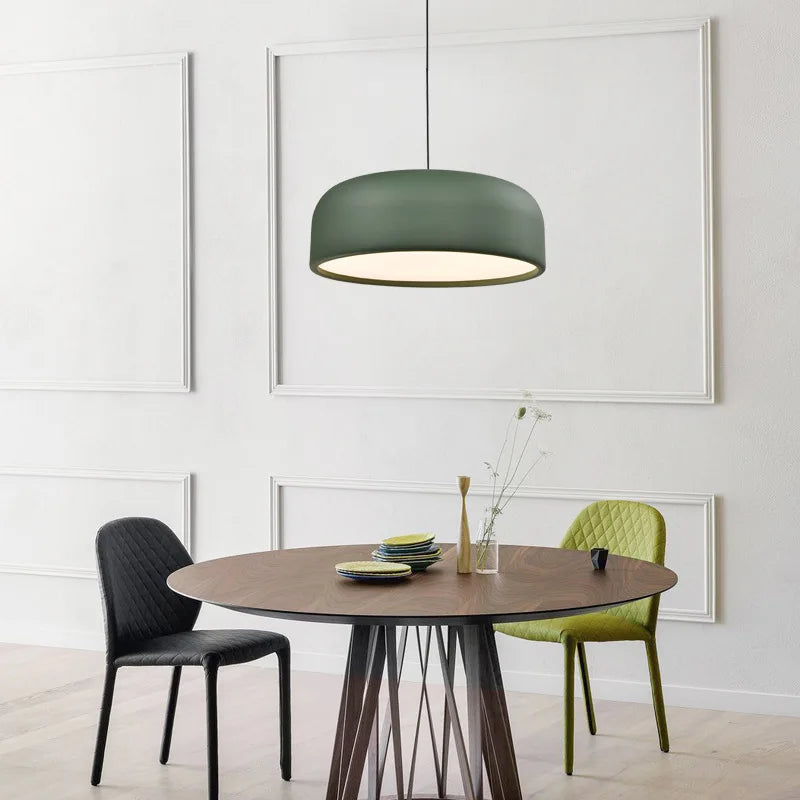 lustre nordique danemark moderne simple macaron double usage