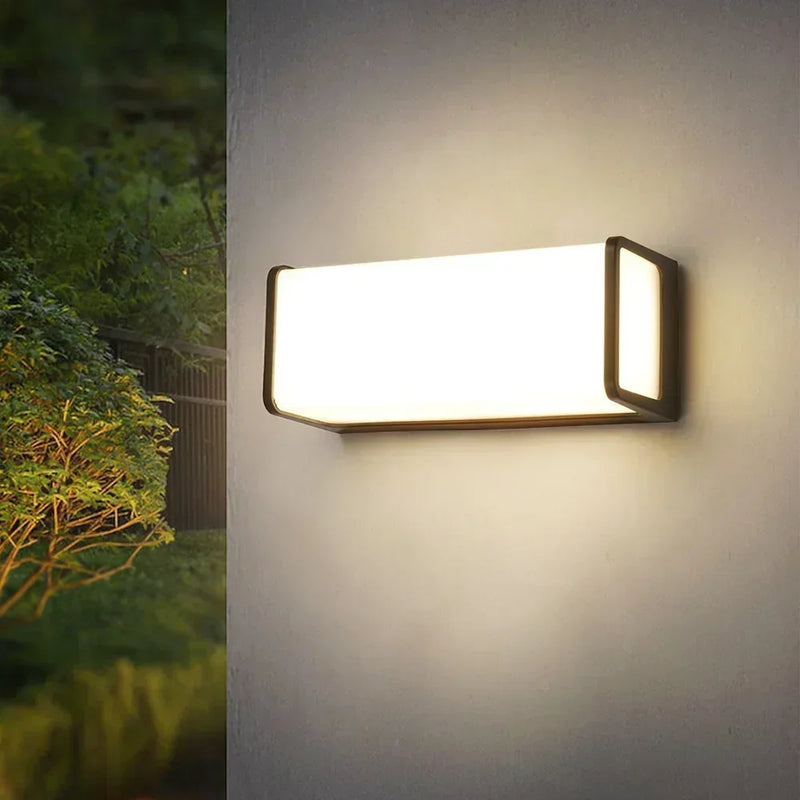 Applique murale extérieure Led moderne étanche IP65 balcon jardin clôture lumières porche extérieur lumière applique murale extérieure 110v 220v