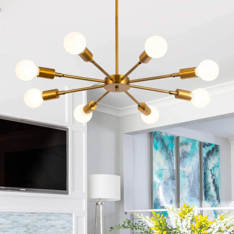 Lustre Moderne Plafonnier Monté Maison