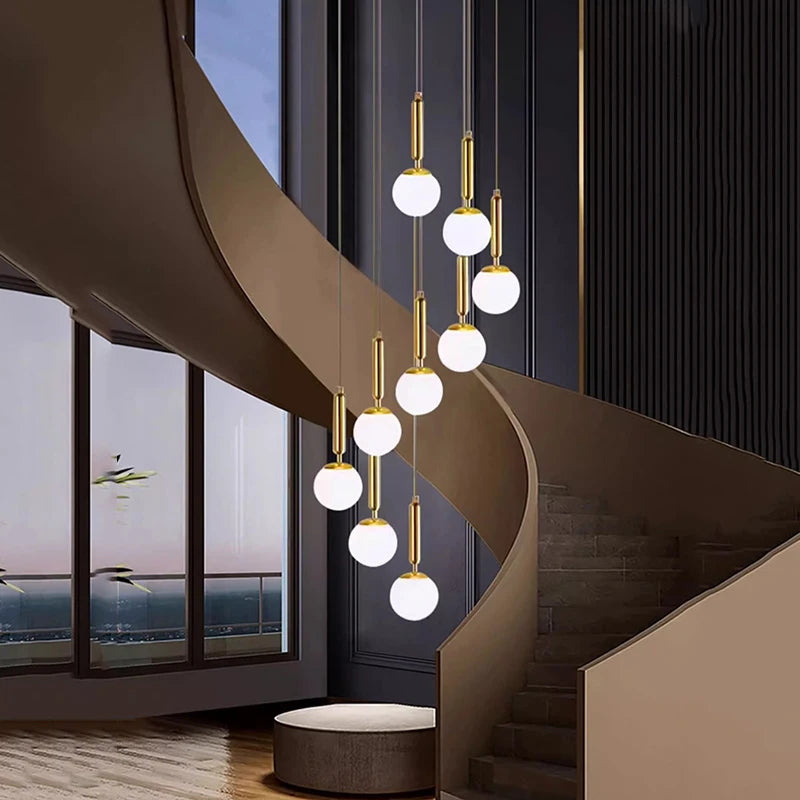 Lustres de décoration nordique pour salle à manger lustre lampes suspendues lampes suspendues pour plafonnier éclairage intérieur