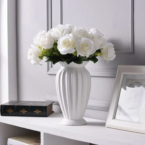 vase en céramique minimaliste style européen décoration moderne