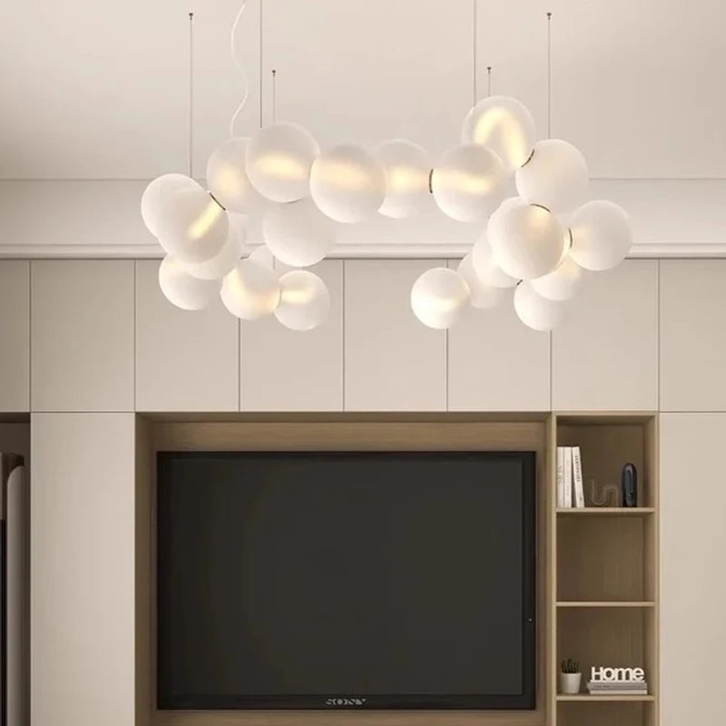 Lustre LED design moderne pour décoration intérieure