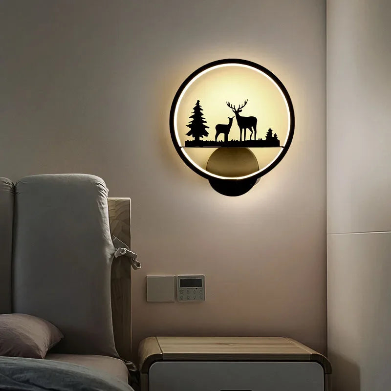 110V220V spectre complet chambre chevet escaliers salon étude TV fond applique murale