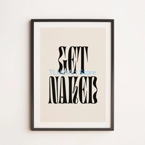 affiches rétro de fleurs colorées avec citations humoristiques pour décoration