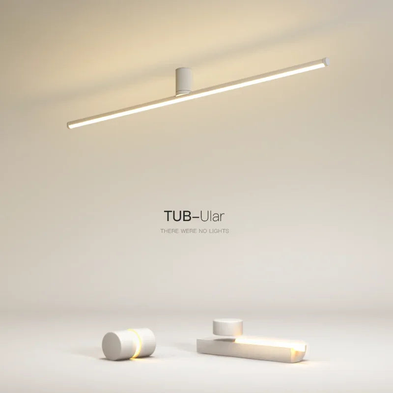 plafonniers minimalistes nordiques pour intérieur lumineux