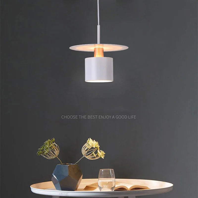 Suspension de chevet moderne E27 pour salon salle à manger chambre hôtel décoration de la maison luminaire