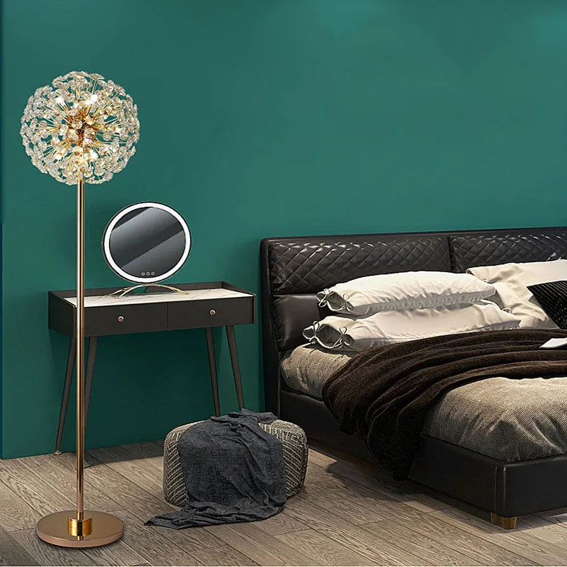 lampadaire pissenlit led pour décoration intérieure moderne
