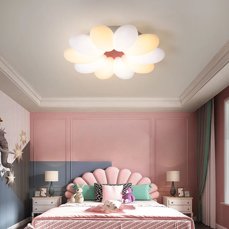 Plafonnier led créatif ovale pour éclairage quotidien intérieur